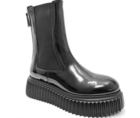 AGL STIEFELETTE D751510 VLADIMIRA NAVY