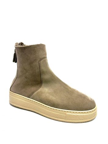 AGL STIEFELETTE D946501 GIULY WARM TAUPE-MOLE