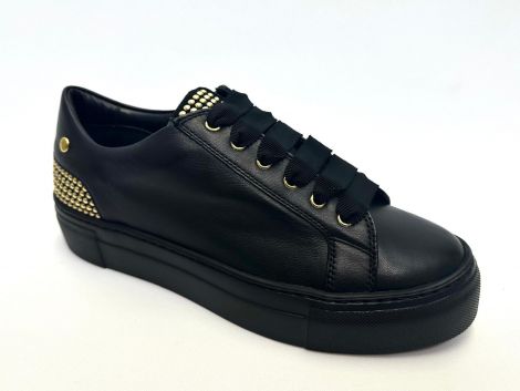 AGL SNEAKER STELLA D925035 NERO-NERO-GOLD