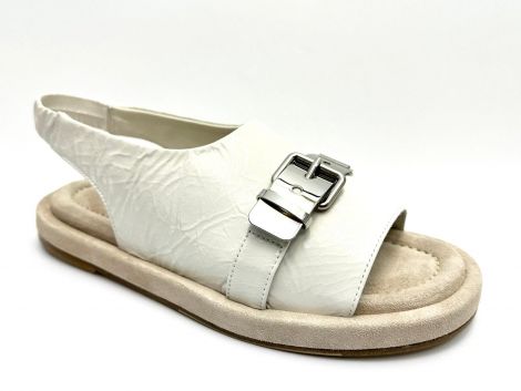 LAURA BELLARIVA SANDALE 9524BA BIANCO