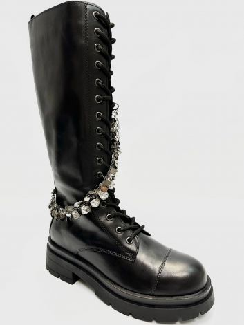 TOSCA BLU SCHNÜRSTIEFEL SF2353S325 GRACE NERO