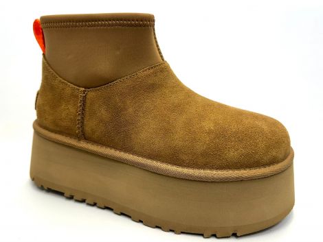UGG STIEFELETTE 1168170 CLASSIC MINI DIPPER CHESTNUT