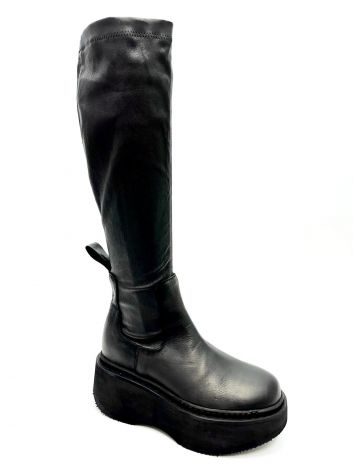 LOF STIEFEL 6283 NERO NAPPA STRETCH
