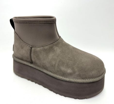 UGG STIEFELETTE 1168170 CLASSIC MINI DIPPER GREY