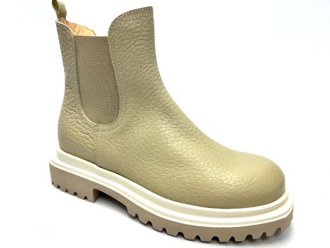 L'ECOLOGICA CHELSEA-BOOT EC6207 ALCE BEIGE