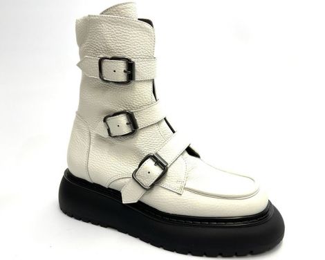 Laura BELLARIVA STIEFELETTE 8060-2 CERVO BIANCO